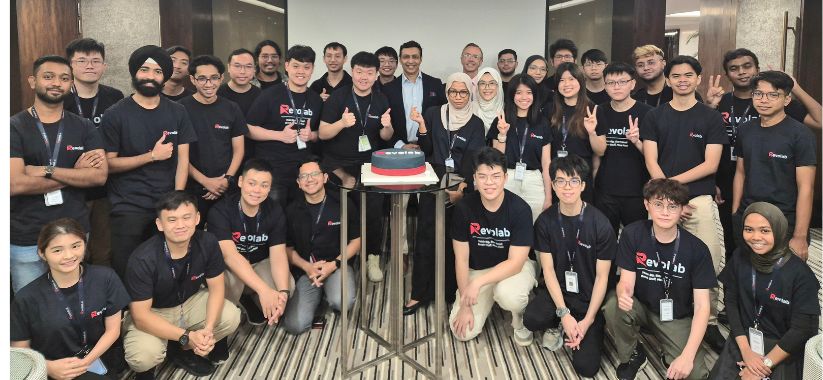 Revolab team at the first Annual Dinner